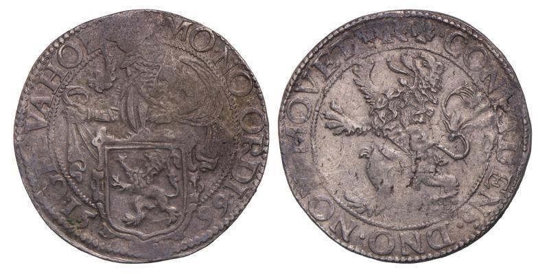 Leeuwendaalder Gelderland 1599. Zeer Fraai -.