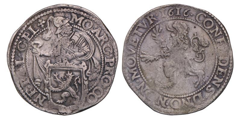 Leeuwendaalder Gelderland 1616. Zeer Fraai.