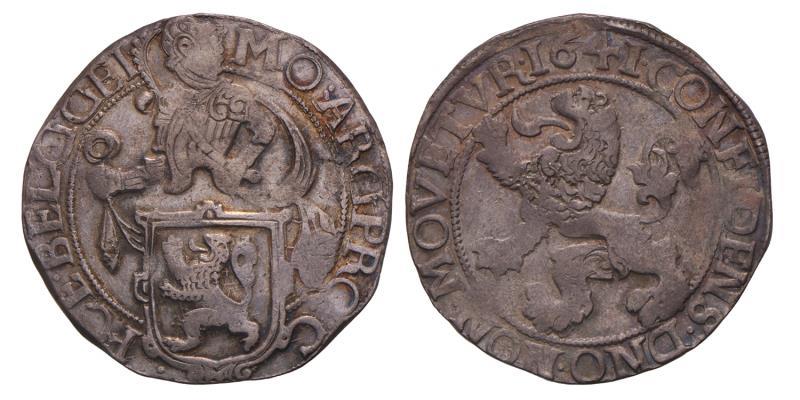 Leeuwendaalder Gelderland 1641. Zeer Fraai.