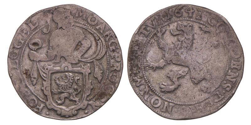 ½ leeuwendaalder Gelderland 1641. Zeer Fraai -.