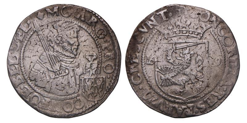 Nederlandse rijksdaalder Gelderland 1619. Fraai / Zeer Fraai.