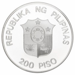 Philippines. Republic. 200 Piso 'WWF Collection'. 1987.