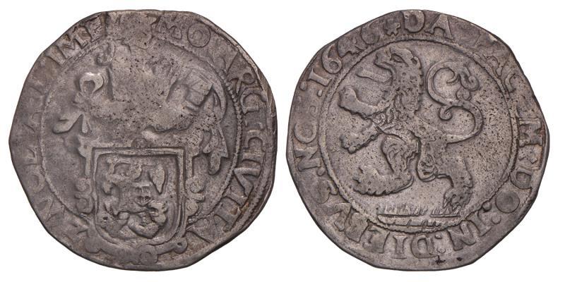 Leeuwendaalder Zwolle 1646. Fraai / Zeer Fraai.