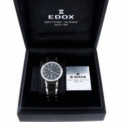 Edox Les Bémonts Ultra Slim 27030 - Herenhorloge - ca. 2015