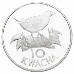 Zambia. K.D. Kaunda. 10 Kwacha 'WWF Collection'. 1986.