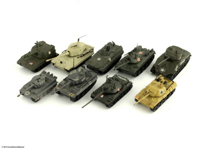 Lot tanks (9x)