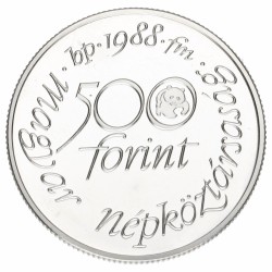 Hungary. People's Republic. 500 Forint 'WWF Collection'. 1988.