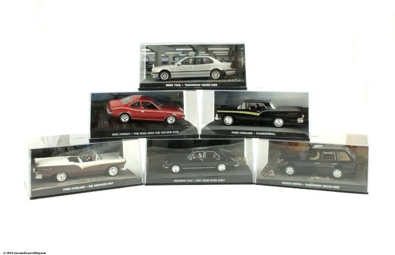 Lot James Bond (6x)