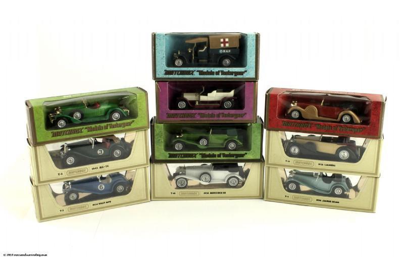 Lot Matchbox auto's (10x)