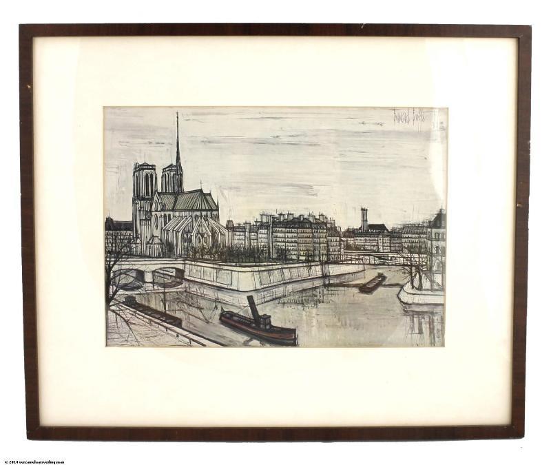 Schilderij Bernard Buffet, 1956