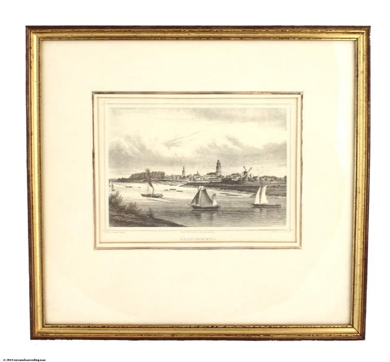 Staalgravure Zaltbommel