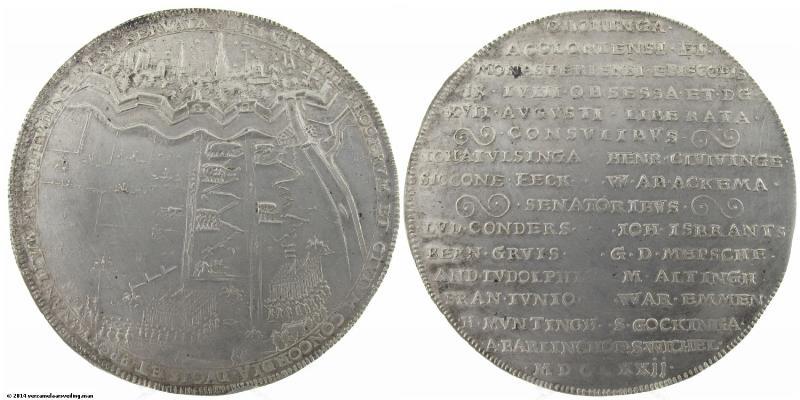 1672 Groningen, bevrijd.