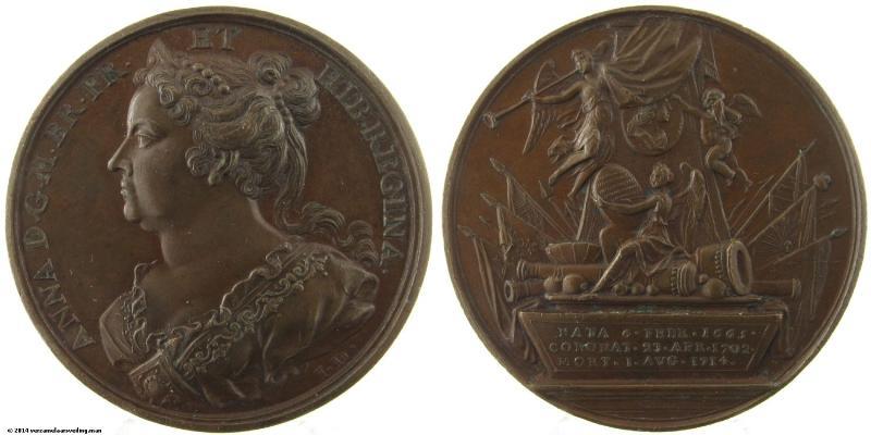 1714 Dood van Koning Willem Anna van Engeland.