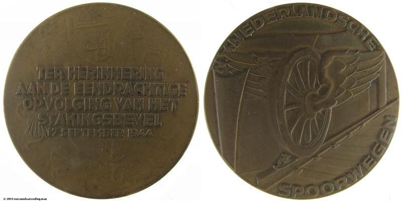 1944 Herdenking Spoorwegstaking.