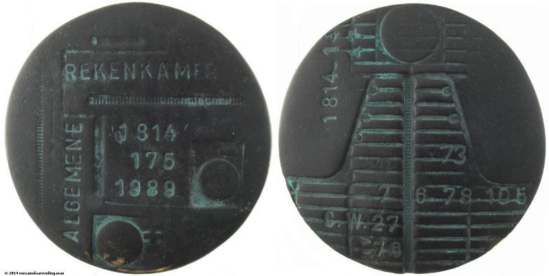 1989 175 jarig bestaan van Rekenkamer.