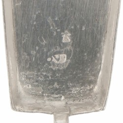 (3) Delig miniatuur haardset zilver.