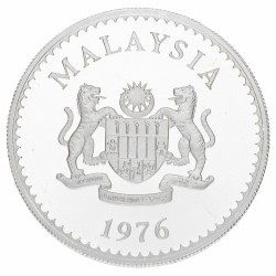 Malaysia. Agong VI. 25 Ringgit 'Conservation series'. 1976.