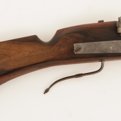 Een replica vuursteen geweer, Duitland, 20e eeuw.