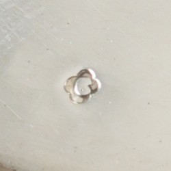 Inktpot zilver.