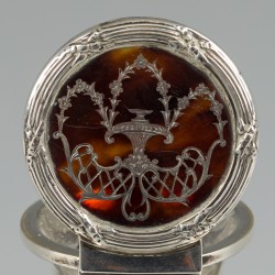 Inktpot zilver.
