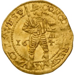 Gouden dukaat. West-Friesland. 1642. UNC details.