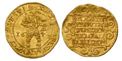 Gouden dukaat. West-Friesland. 1642. UNC details.
