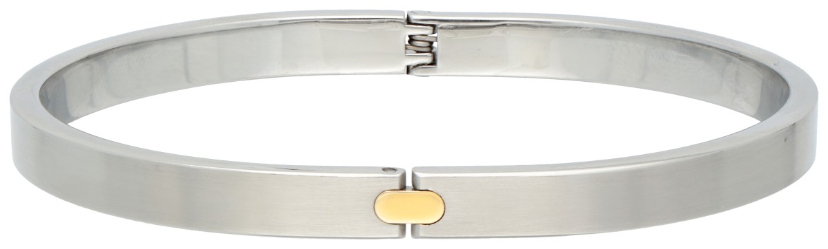 Pequignet edelstalen bangle armband.