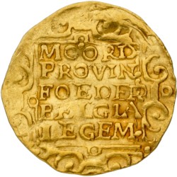 Gouden dukaat. Utrecht. 1646. AU details.