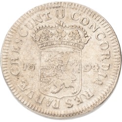 Zilveren dukaat - PIEDFORT. Holland. 1694. XF 40.