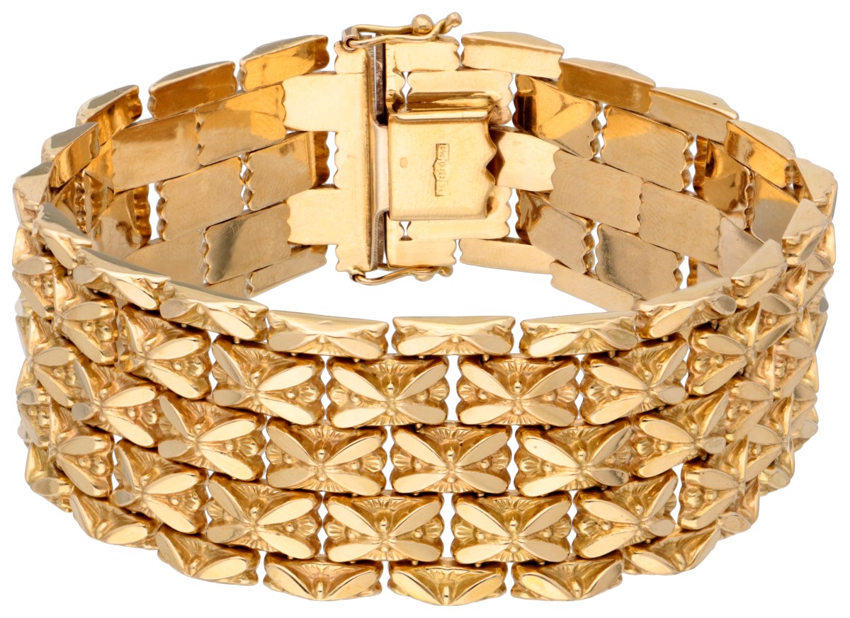 18K Geelgouden armband jaren '60.