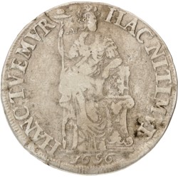 No reserve - Halve 3 gulden. Friesland. 1696. VF 25.