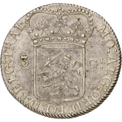 3 gulden - Generaliteits. Utrecht. 1794. MS 63.