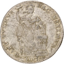 3 gulden - Generaliteits. West-Friesland. 1795. MS 62.