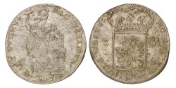 3 gulden - Generaliteits. West-Friesland. 1795. MS 62.