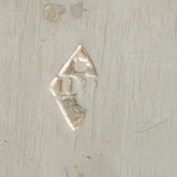 Tabaksdoos, Klaas & Djurre Djurrema, Dokkum (Friesland) 1826, zilver.
