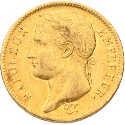 France. Empire. Napoleon. 40 Francs. 1811 A.