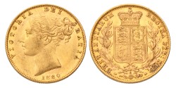 No reserve - Australia. Victoria. Sovereign. 1880 S.