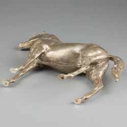 Paard zilver.