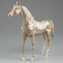 Paard zilver.