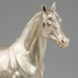 Paard zilver.