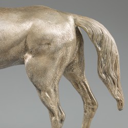 Paard zilver.