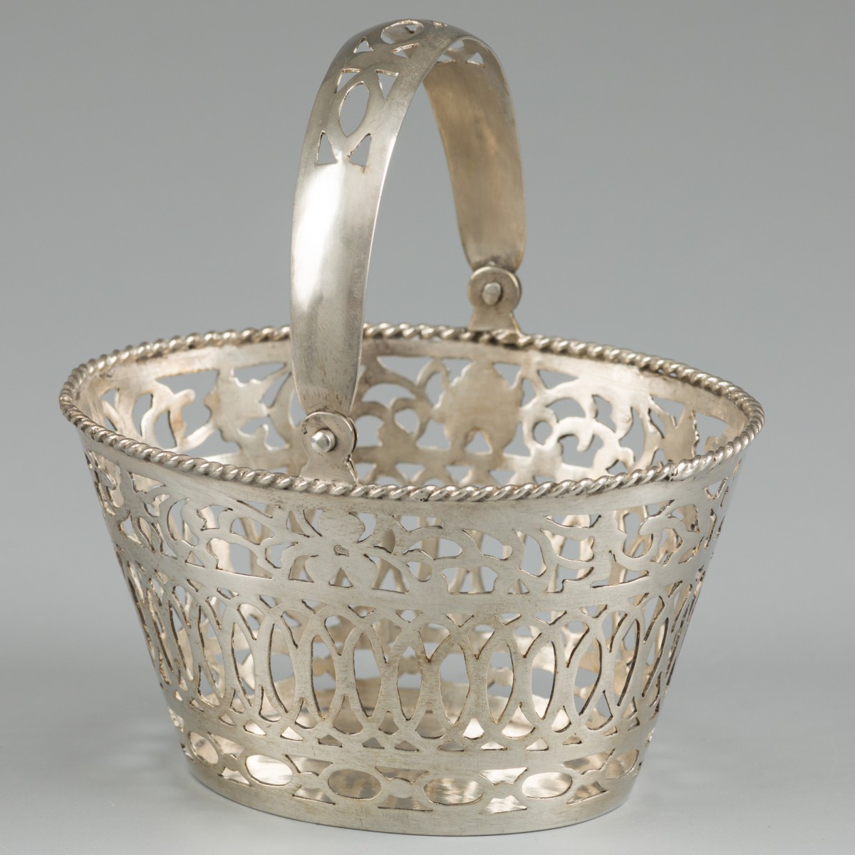 Wolmandje, Duitsland ca. 1815-25, zilver.