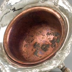 Lodewijk XVI pijpenkomfoor, Willem Pont, Amsterdam 1774, zilver.