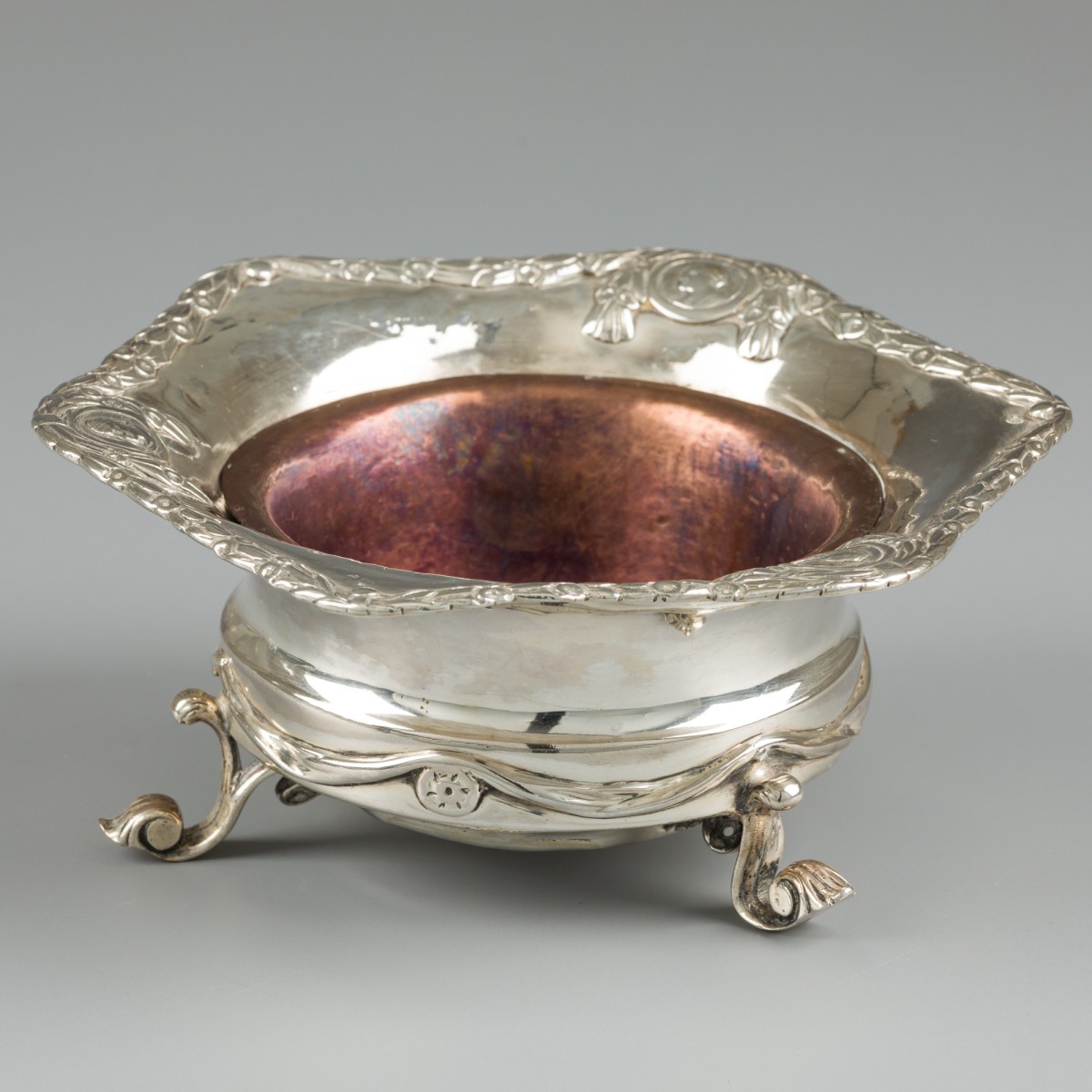 Lodewijk XVI pijpenkomfoor, Willem Pont, Amsterdam 1774, zilver.