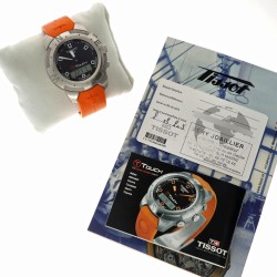 No Reserve - Tissot T-Touch II T047.420.17.051.01 - Heren polshorloge.