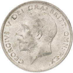 Great Britain. George V. ½ Crown. 1916.