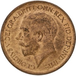 Great Britain. George V. ½ Penny. 1921.