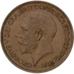 Great Britain. George V. ½ Penny. 1922.