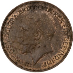 No reserve - Great Britain. George V. ½ Penny. 1924.