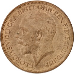 Great Britain. George V. ½ Penny. 1923.